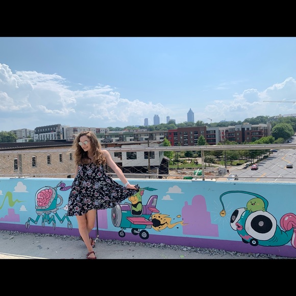 Flowery sundress - Picture 2 of 4
